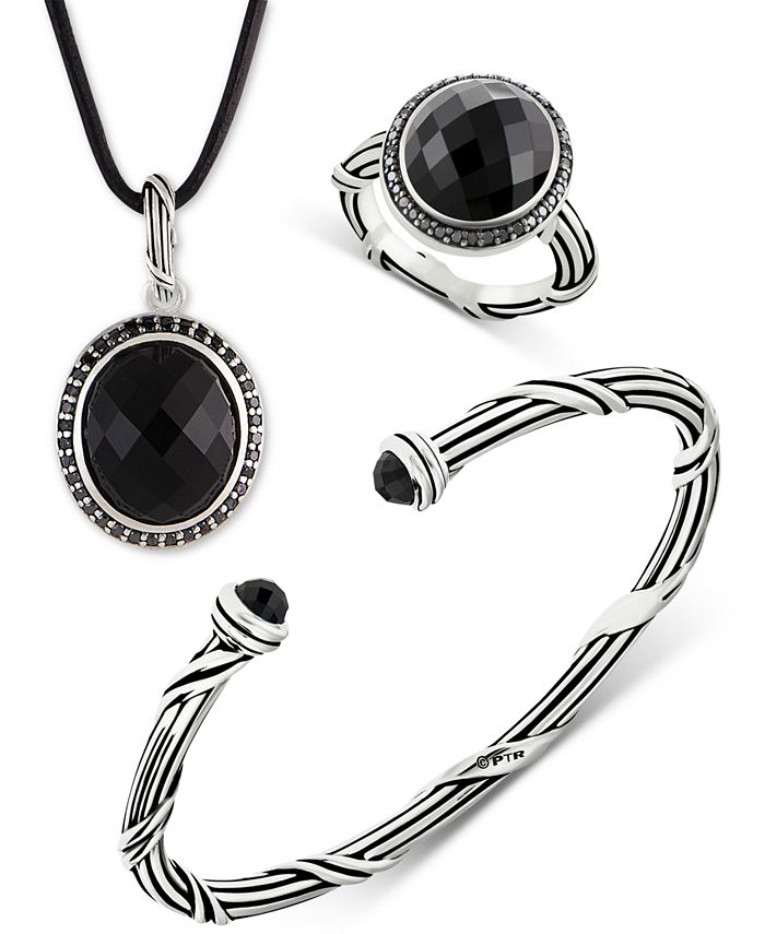 Peter Thomas Roth - Onyx Jewelry Collection in Sterling Silver