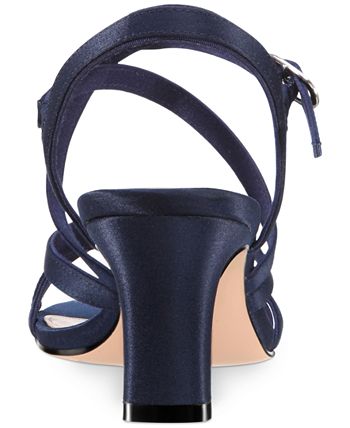 nina genaya strappy evening sandals taupe