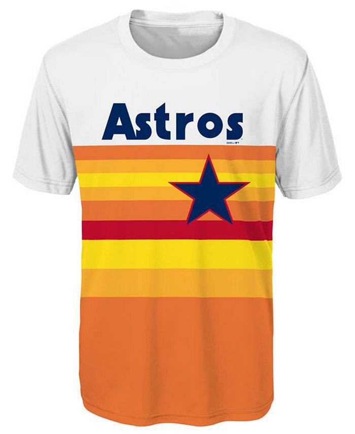 Outerstuff Alex Bregman Houston Astros Coop Poly Player T-Shirt, Big ...