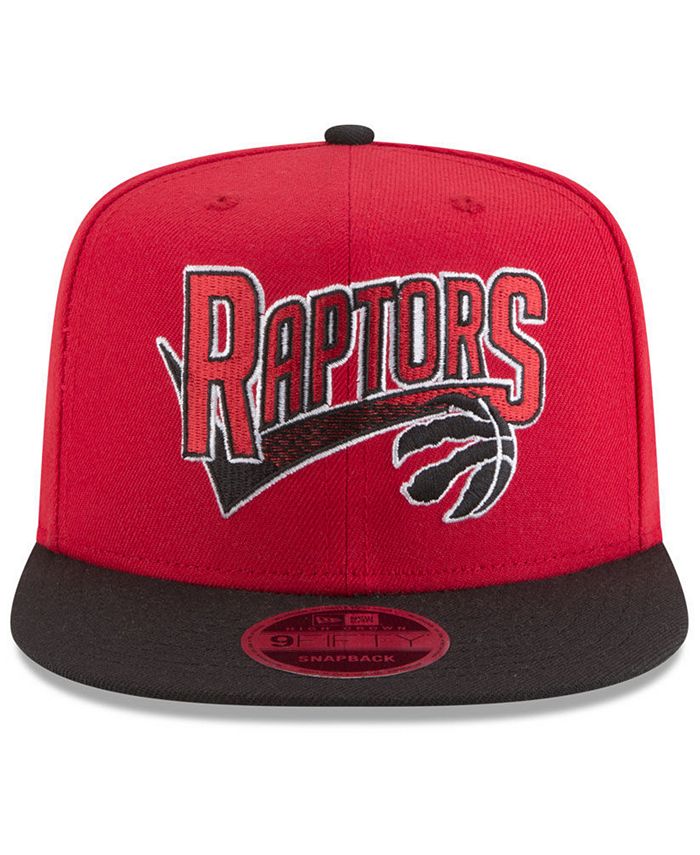 New Era Toronto Raptors Retro Tail 9FIFTY Snapback Cap - Macy's