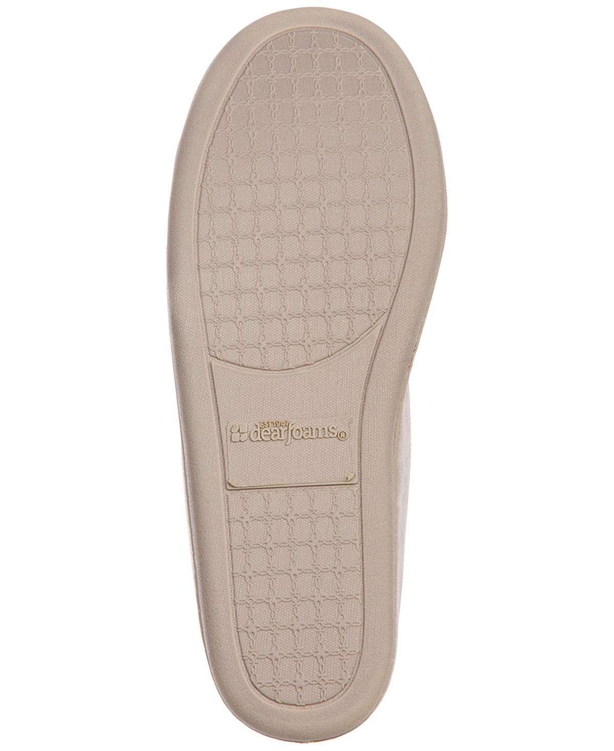 Женские Dearfoams Womens Rebecca Microfiber Velour Closed Back House Slipper — фото 3