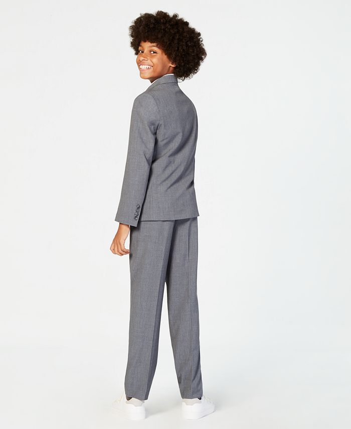 Mens - Slim Tapered Stretch Chinos in Rinse Navy | UK