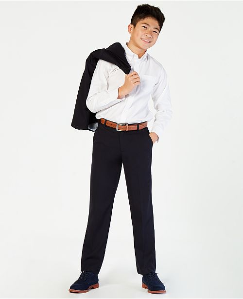 Tommy Hilfiger Big Boys Alexander Suit Jacket Pants Oxford