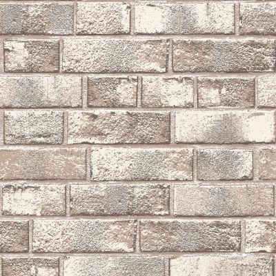 Textured Brick Peel and Stick Wallpaper