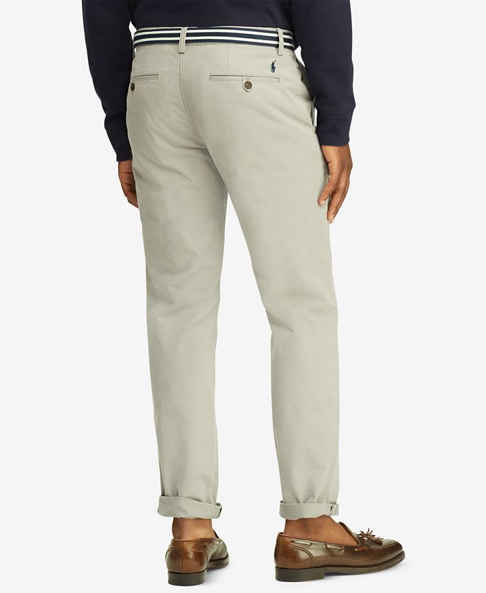 Polo Ralph Lauren Men's Straight Fit Stretch Chino Pants & Reviews ...