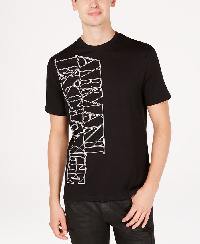 A|X Armani Exchange Men's Logo Print T-Shirt - Macy's
