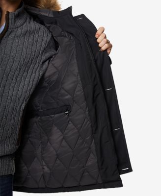 Halifax HFX Men's Faux-Fur-Trimmed Jacket