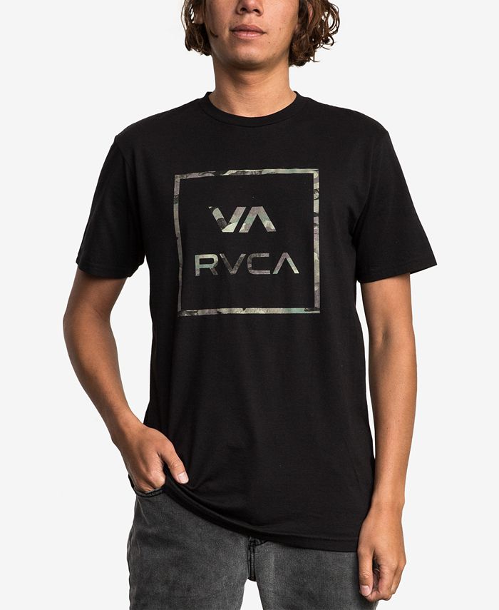 RVCA Men's Fill All The Way Camo Logo Graphic T-Shirt - Macy's