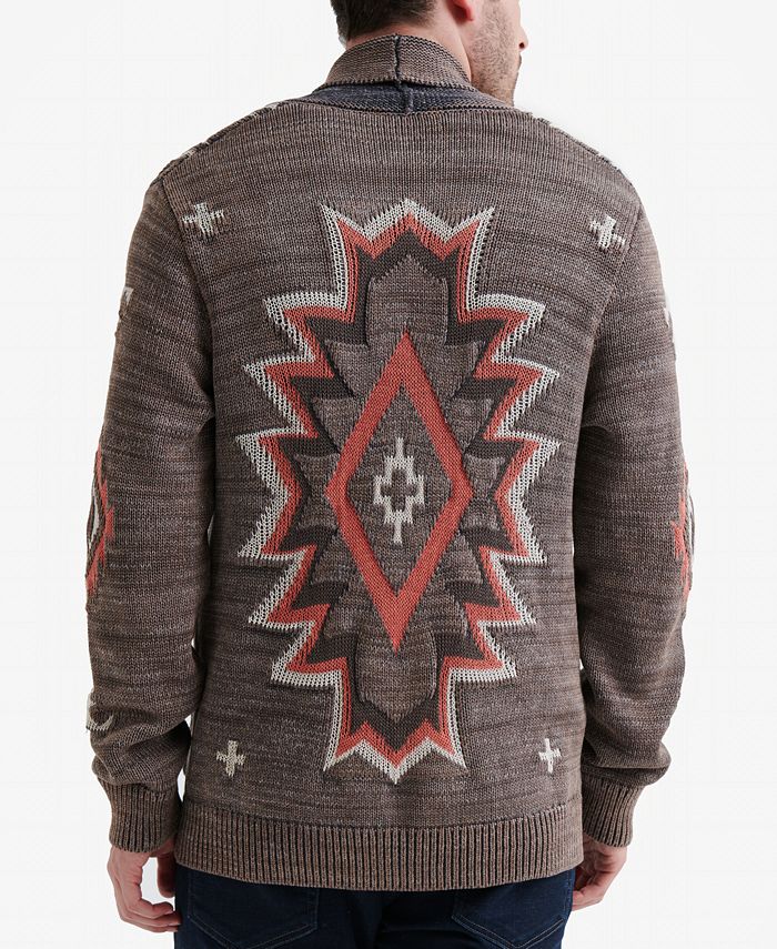 Lucky Brand Men's Washed Cardigan - Macy's