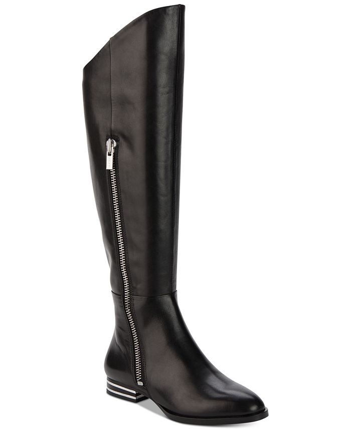 DKNY Lolita Silver Heeled Boots Created for Macy s Macy s