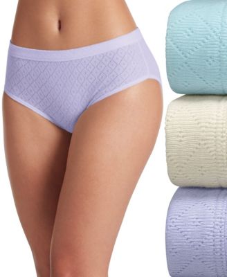 Jockey - 3-Pk. Elance Cotton Breathe Hipster 1540