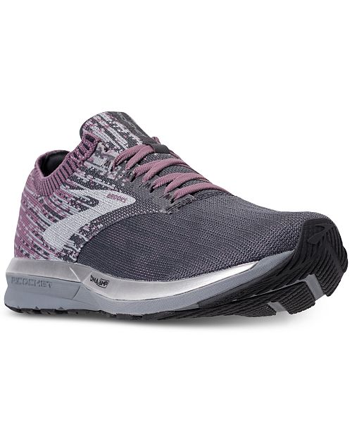 Brooks Women's Ricochet Running Sneakers from Finish Line & Reviews