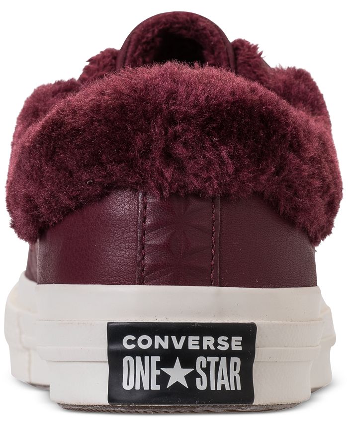 converse with fur lining