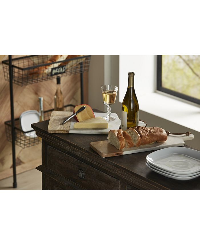 IMAX Addy Marble and Wood Cheese Board Macy's