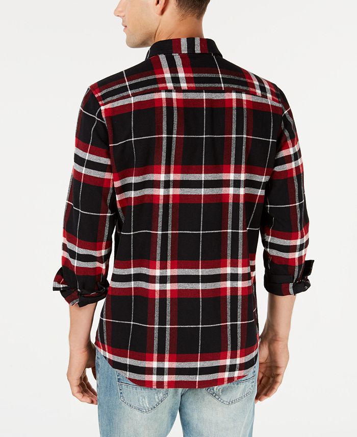 American Rag Men's Plaid Flannel Shirt, Created for Macy's - Macy's