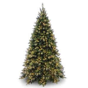 National Tree Tiffany Medium Fir Tree With 700 Clear Lights
