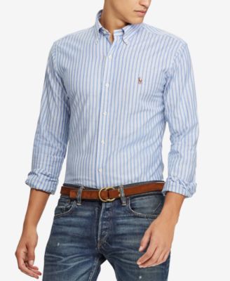 ralph lauren men's oxford shirt slim fit