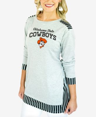 Gameday Couture - Women's Striped Panel Long Sleeve T-Shirt
