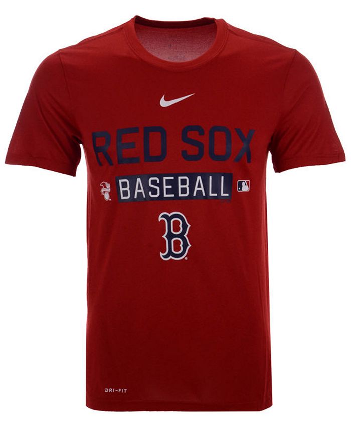 Nike Men's Boston Red Sox Authentic Collection 2nd Season T-Shirt ...