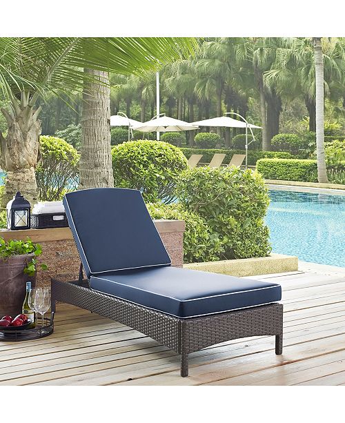 Crosley Palm Harbor Outdoor Wicker Chaise Lounge Reviews