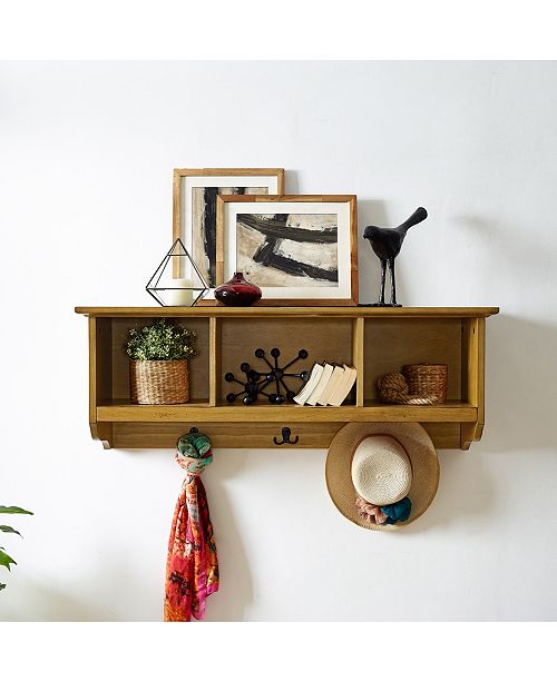 Crosley Closeout Brennan Entryway Storage Shelf Reviews Furniture Macy S