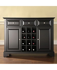 Lafayette Buffet Server Sideboard Cabinet With Wine Storage