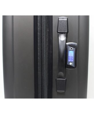 Intely 2-Pc. Hardside Luggage Set With USB Port