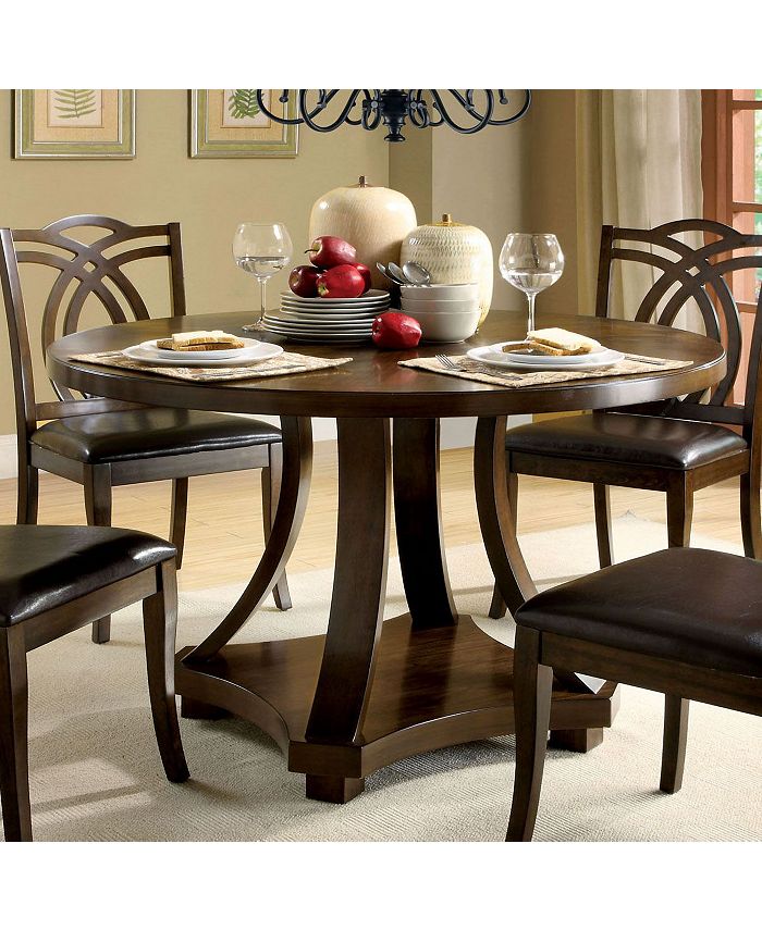 Benzara Transitional Style Dining Table Macy's