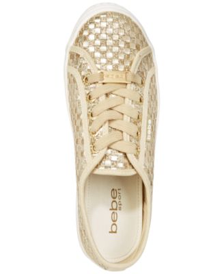bebe dorey lace up sneakers