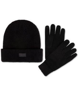 Calvin Klein Men's Hat & Glove Set, Created for Macy's - Macy's