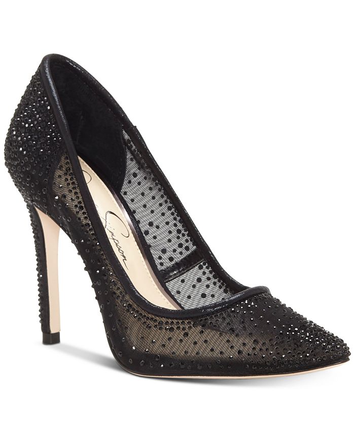 Mesh stilettos sale