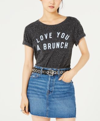 Love Tribe - Juniors' Love Brunch Graphic-Print T-Shirt