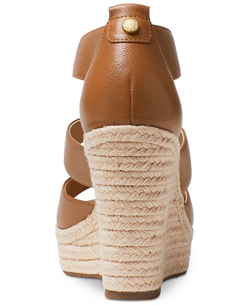 Michael Kors Damita Platform Wedge Sandals - Sandals & Flip Flops - Shoes - Macy&#39;s