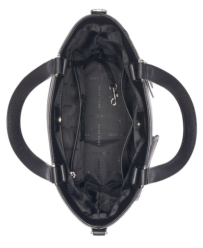 DKNY Jagger Leather Bucket Crossbody, Created for Macy's - Macy's