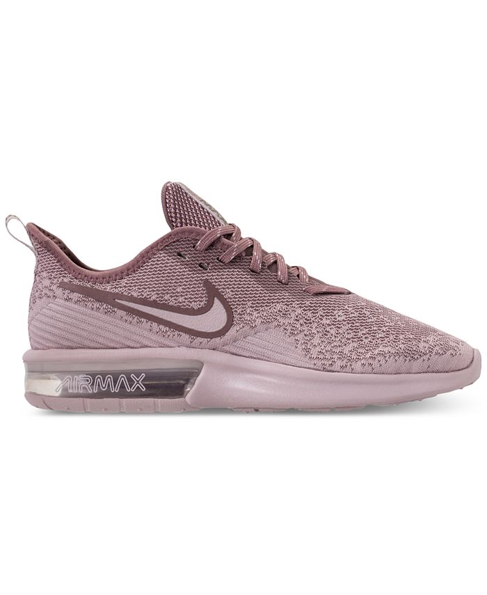 Nike Women's Air Max Sequent 4 Running Sneakers from Finish Line - Macy's