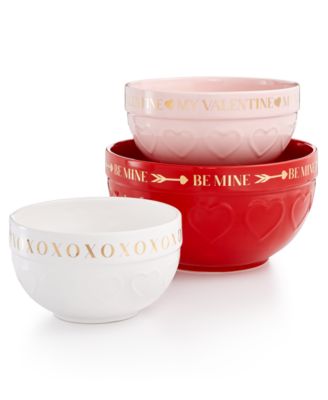 Martha Stewart Collection 3-Pc. Mixing Bowl Set, Created for Macy's