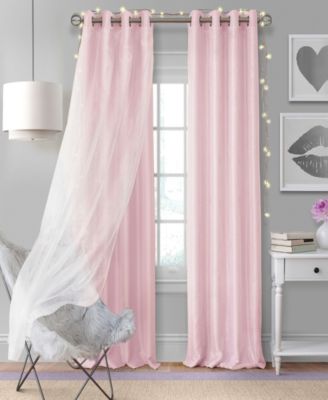 Shop Elrene Aurora Window Collection In Pearl Gray