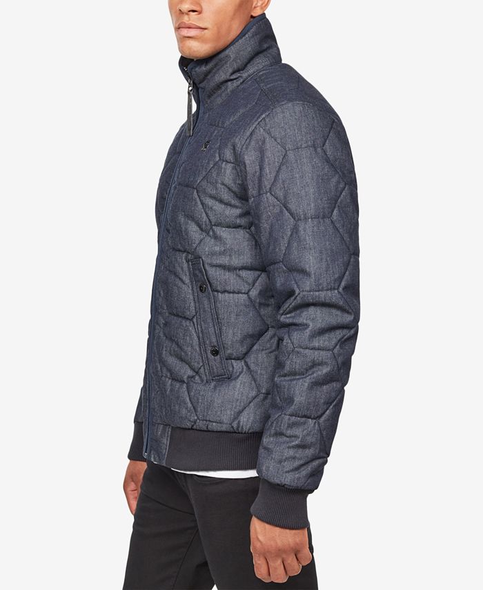 G-Star Raw Men's Medallion Quilted Jacket & Reviews - Coats & Jackets ...