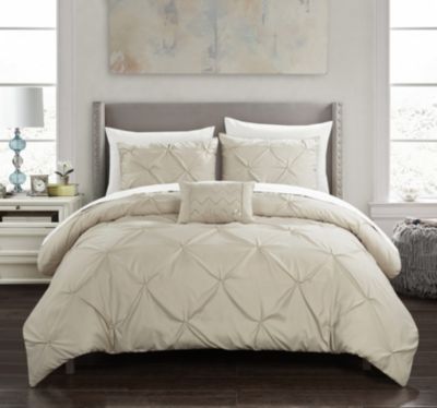 Chic Home - Daya 8-Pc. Queen Bed In a Bag Duvet Set