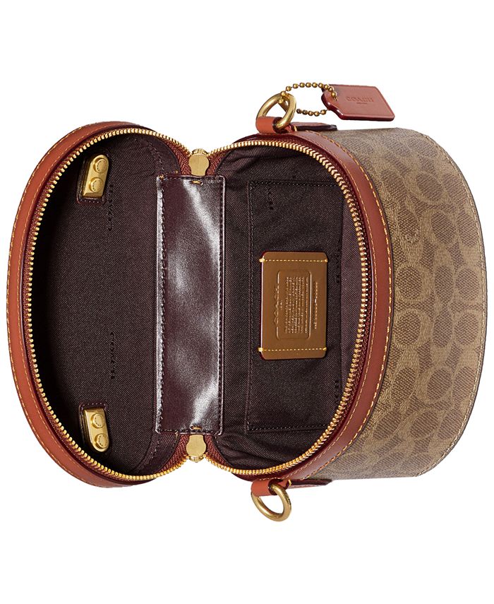COACH Coated Canvas Signature Trail Bag Macy's