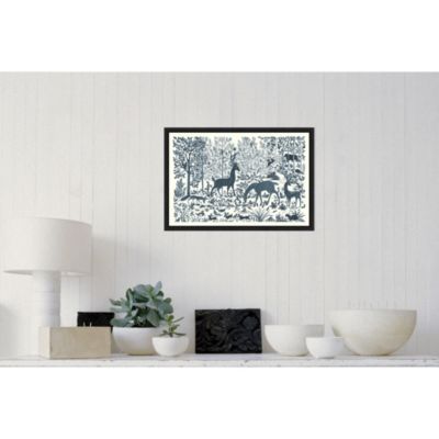 Forest Life I by Miranda Thomas Canvas Framed Art