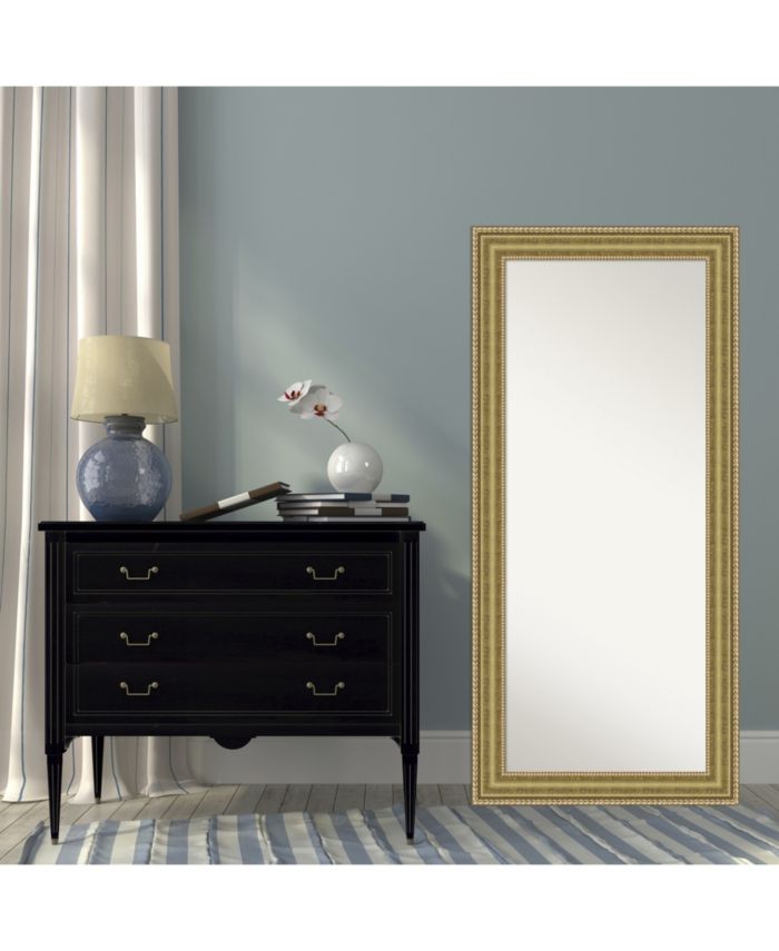 Amanti Art Astoria Wood 31x67 Floor - Leaner Mirror & Reviews - All Mirrors - Home Decor - Macy's