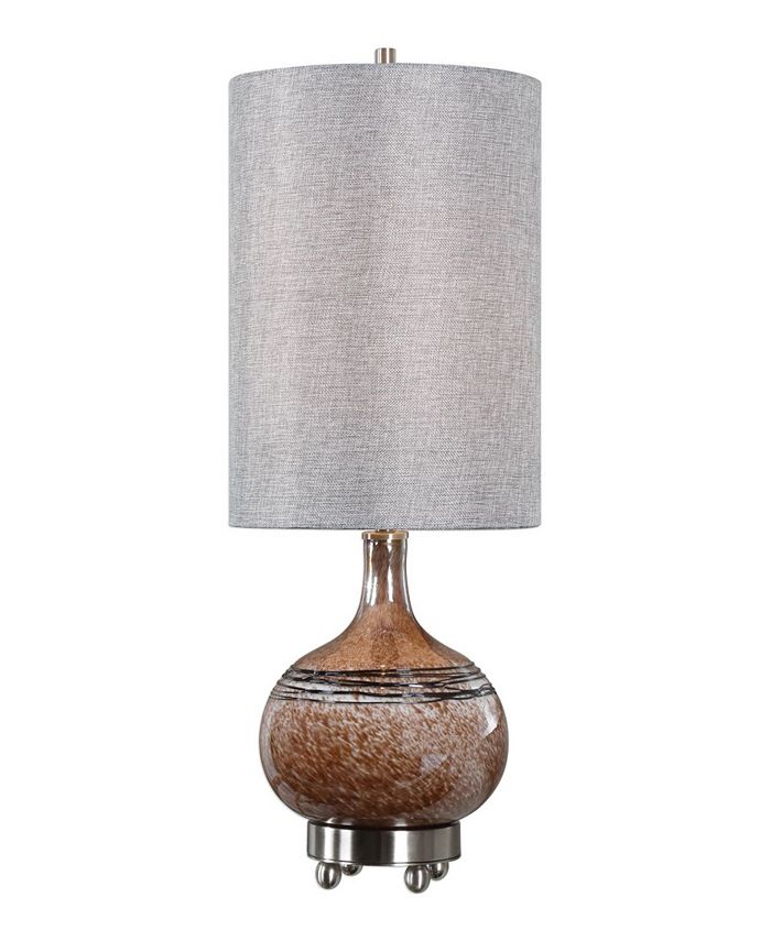 Uttermost Judsonia Rust Glass Accent Lamp Macy's