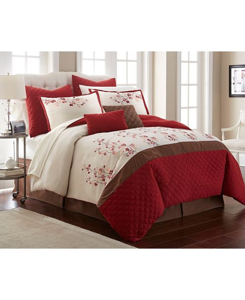Nanshing Blossom 12 Pc Comforter Set King Reviews Macy S