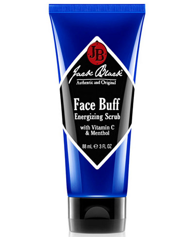 Jack Black Face Buff Energizing Scrub with Vitamin C & Menthol, 3 oz