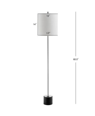 Levitt 60.5" Marble,Metal LED Floor Lamp