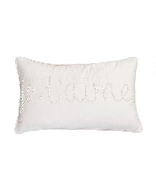 Thro Polyester Fill Jessie Je T Aime Pearl Word Barbara Velvet Pillow 12 X 20 Reviews Home Macy S Comme le vent d'ouessant vient griffer la falaise, comme l'aube, en jouant, peut faire fon. macy s