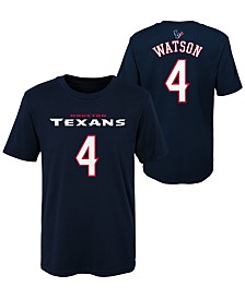DeShaun Watson Houston Texans Mainliner Player T-Shirt, Little Boys (4-7)