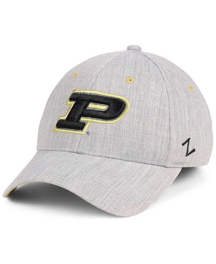 Zephyr Purdue Boilermakers Tailored Flex Stretch Fitted Cap - Macy's