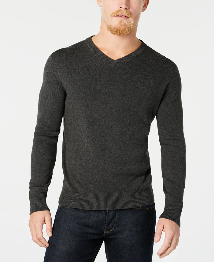 Calvin Klein Men's Ribbed Sweater - Macy's